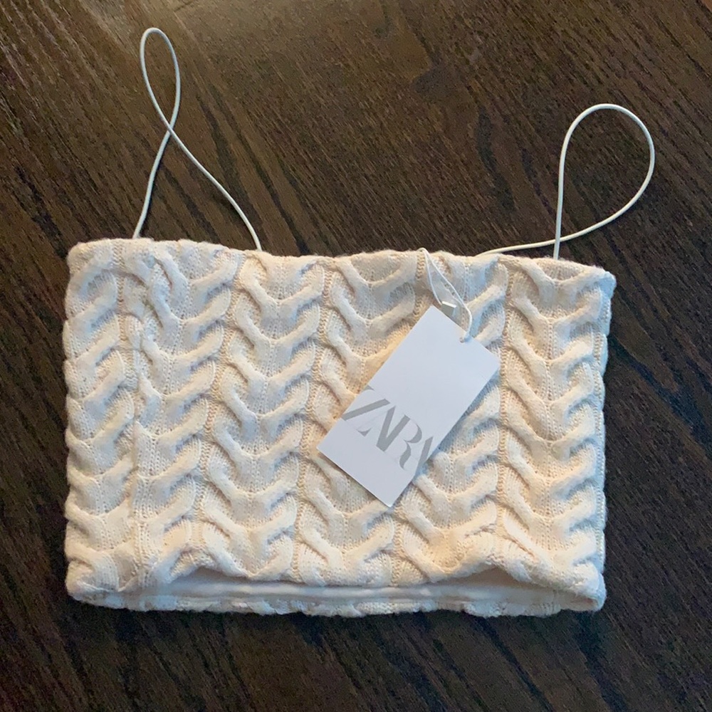 BRAND NEW ZARA 2021 COLLECTION SWEATER TANK